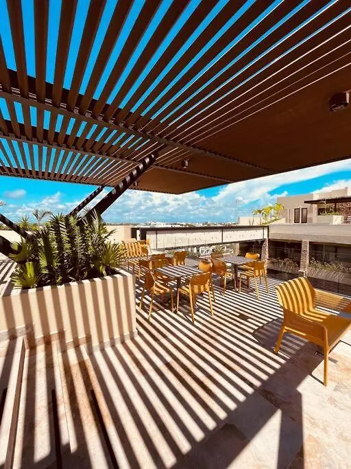 아파트 Gran Estudio A Unas Cuadras De La Playa 신데 델 카르멘